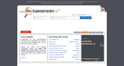 Desktop Screenshot of die-kaesereien.ch